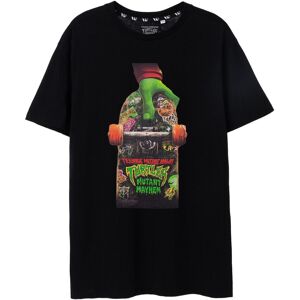 Teenage Mutant Ninja Turtles Men's Short Sleeved T-Shirt (Adult Black) in Black Size: 3XL Black 3XL Teenage Mutant Ninja Turtles Men's Short Sleeved T-Shirt (Adult Black) in Black Size: 3XL Black 3XL