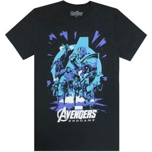 Marvel Men's Adult Short Sleeved T-Shirt (Mens Black) in Black Size: XL Black XL Marvel Men's Adult Short Sleeved T-Shirt (Mens Black) in Black Size: XL Black XL