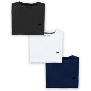 Raging Bull Men's Classic Organic T-Shirt 3 Pack Size: 2XL Multicolor 2XL Raging Bull Men's Classic Organic T-Shirt 3 Pack Size: 2XL Multicolor 2XL