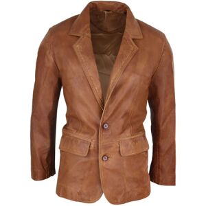 TruClothing Men's Classic 2 Button Blazer in Tan Size: 5XL Tan 5XL TruClothing Men's Classic 2 Button Blazer in Tan Size: 5XL Tan 5XL