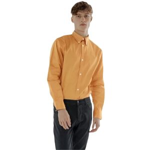 TopLook London Men's Mens Smart-Casual Shirt Cotton Regular Fit Semi-Formal Shirt in Burnt Orange Size: XL Burnt Orange XL TopLook London Men's Mens Smart-Casual Shirt Cotton Regular Fit Semi-Formal Shirt in Burnt Orange Size: XL Burnt Orange XL