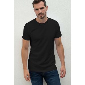 British Boxers Men's "Black" Cotton T-Shirt in Black Size: Large Black L British Boxers Men's "Black" Cotton T-Shirt in Black Size: Large Black L