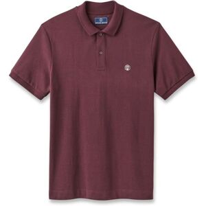 British Boxers Men's "Aubergine" Logo Polo Shirt in Aubergine Size: Medium Aubergine M British Boxers Men's "Aubergine" Logo Polo Shirt in Aubergine Size: Medium Aubergine M