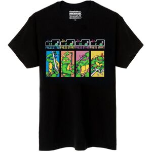 Teenage Mutant Ninja Turtles Men's Adult Short Sleeved T-Shirt (Mens Black) in Black Size: 2XL Black 2XL Teenage Mutant Ninja Turtles Men's Adult Short Sleeved T-Shirt (Mens Black) in Black Size: 2XL Black 2XL