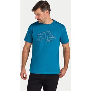 Raging Bull Men's Union Jack Bull T-Shirt in Mid Blue Size: Large Mid Blue L Raging Bull Men's Union Jack Bull T-Shirt in Mid Blue Size: Large Mid Blue L