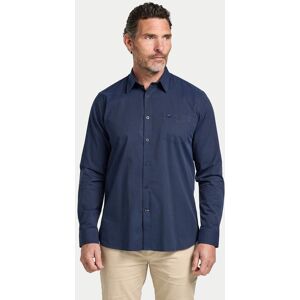 Raging Bull Men's Long Sleeve Dash Dobby Cotton Shirt in Navy Size: Large Navy L Raging Bull Men's Long Sleeve Dash Dobby Cotton Shirt in Navy Size: Large Navy L
