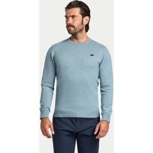Raging Bull Men's Classic Crew Neck Cotton/Cashmere Knit in Green Size: 2XL Green 2XL Raging Bull Men's Classic Crew Neck Cotton/Cashmere Knit in Green Size: 2XL Green 2XL