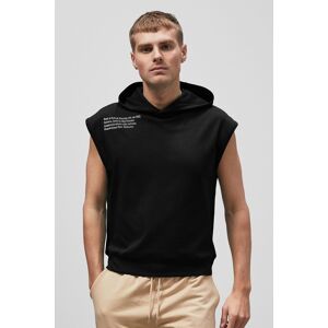 Enorsia Men's Contrast Printed Hoodie in Black Size: Large Black L Enorsia Men's Contrast Printed Hoodie in Black Size: Large Black L