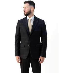 V2 Classic Men's Arthur Tweed Navy Blazer Size: 38R Navy 38R V2 Classic Men's Arthur Tweed Navy Blazer Size: 38R Navy 38R