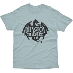 Bad Zebedee Men's Dungeon Master T-Shirt in Light Blue Size: 2XL Light Blue 2XL Bad Zebedee Men's Dungeon Master T-Shirt in Light Blue Size: 2XL Light Blue 2XL