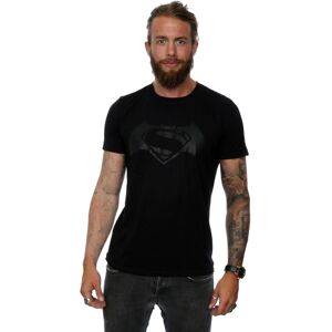 DC Comics Men's Batman v Superman Logo Print T-Shirt in Black Size: 3XL Black 3XL DC Comics Men's Batman v Superman Logo Print T-Shirt in Black Size: 3XL Black 3XL
