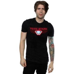 Marvel Men's Captain America Civil War Team Stark T-Shirt in Black Size: 3XL Black 3XL Marvel Men's Captain America Civil War Team Stark T-Shirt in Black Size: 3XL Black 3XL