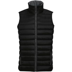 SOL'S Men's Wave Padded Water Repellent Bodywarmer Gilet in Black Size: XL Black XL SOL'S Men's Wave Padded Water Repellent Bodywarmer Gilet in Black Size: XL Black XL