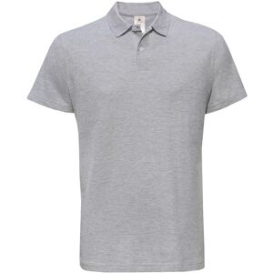 B&C Men's ID.001 Short Sleeve Polo Shirt in Grey Size: 4XL Grey 4XL B&C Men's ID.001 Short Sleeve Polo Shirt in Grey Size: 4XL Grey 4XL