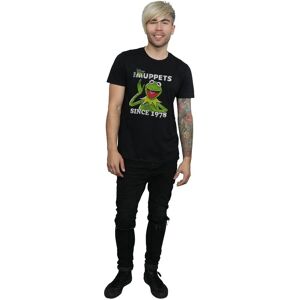 Disney Men's The Muppets Kermit Since 1978 T-Shirt in Black Size: 3XL Black 3XL Disney Men's The Muppets Kermit Since 1978 T-Shirt in Black Size: 3XL Black 3XL
