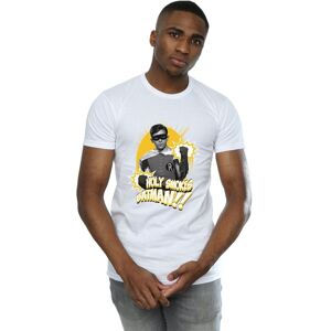 DC Comics Men's Batman TV Series Robin Holy Smokes T-Shirt in White Size: 2XL White 2XL DC Comics Men's Batman TV Series Robin Holy Smokes T-Shirt in White Size: 2XL White 2XL