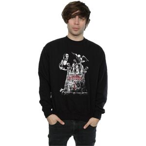 Beetlejuice Men's Graveyard Pose Sweatshirt in Black Size: Medium Black M Beetlejuice Men's Graveyard Pose Sweatshirt in Black Size: Medium Black M