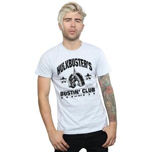 Marvel Men's Iron Man Hulkbuster´s Bustin´ Club T-Shirt in Grey Size: Medium Grey M Marvel Men's Iron Man Hulkbuster´s Bustin´ Club T-Shirt in Grey Size: Medium Grey M