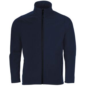 SOL'S Men's Race Full Zip Water Repellent Softshell Jacket in Navy Size: Large Navy L SOL'S Men's Race Full Zip Water Repellent Softshell Jacket in Navy Size: Large Navy L