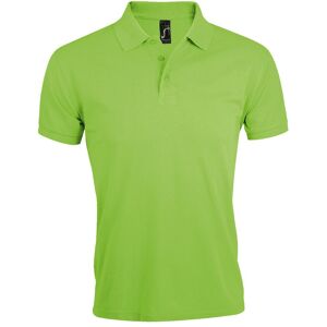 SOL'S Men's Prime Pique Plain Short Sleeve Polo Shirt in Green Size: Small Green S SOL'S Men's Prime Pique Plain Short Sleeve Polo Shirt in Green Size: Small Green S