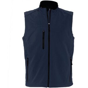 SOL'S Men's Rallye Soft Shell Bodywarmer Jacket in Navy Size: Medium Navy M SOL'S Men's Rallye Soft Shell Bodywarmer Jacket in Navy Size: Medium Navy M