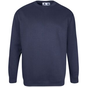 D555 Men's Sweat Rockford Crew Neck Kingsize Jumper in Navy Size: 6XL Navy 6XL D555 Men's Sweat Rockford Crew Neck Kingsize Jumper in Navy Size: 6XL Navy 6XL