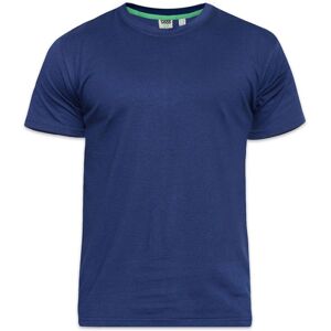 D555 Men's Flyers Crew Neck Kingsize T-Shirt in Navy Size: 7XL Navy 7XL D555 Men's Flyers Crew Neck Kingsize T-Shirt in Navy Size: 7XL Navy 7XL