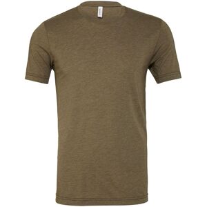 Bella + Canvas Men's Canvas Triblend Crew Neck T-Shirt Short Sleeve T-Shirt in Olive Size: 2XL Olive 2XL Bella + Canvas Men's Canvas Triblend Crew Neck T-Shirt Short Sleeve T-Shirt in Olive Size: 2XL Olive 2XL