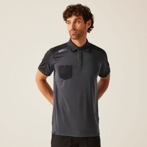 Regatta Men's TT Offensive Wicking Polo in Grey Size: Large Grey L Regatta Men's TT Offensive Wicking Polo in Grey Size: Large Grey L