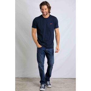 Weird Fish Men's Fished Branded T-Shirt in Navy Size: 2XL Navy 2XL Weird Fish Men's Fished Branded T-Shirt in Navy Size: 2XL Navy 2XL