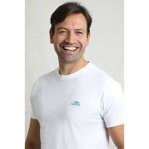 Weird Fish Men's Fished Branded T-Shirt in White Size: Medium White M Weird Fish Men's Fished Branded T-Shirt in White Size: Medium White M