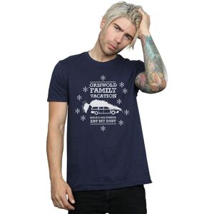 National Lampoon's Christmas Vacation Men's Eat My Dust T-Shirt in Navy Size: Medium Navy M National Lampoon's Christmas Vacation Men's Eat My Dust T-Shirt in Navy Size: Medium Navy M