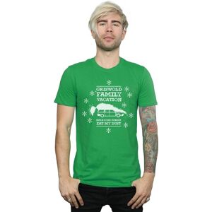 National Lampoon's Christmas Vacation Men's Eat My Dust T-Shirt in Green Size: Large Green L National Lampoon's Christmas Vacation Men's Eat My Dust T-Shirt in Green Size: Large Green L