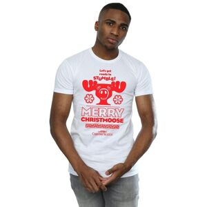 National Lampoon's Christmas Vacation Men's Merry Christmoose T-Shirt in White Size: 2XL White 2XL National Lampoon's Christmas Vacation Men's Merry Christmoose T-Shirt in White Size: 2XL White 2XL