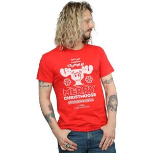 National Lampoon's Christmas Vacation Men's Merry Christmoose T-Shirt in Red Size: 2XL Red 2XL National Lampoon's Christmas Vacation Men's Merry Christmoose T-Shirt in Red Size: 2XL Red 2XL