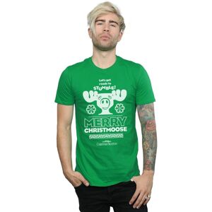 National Lampoon's Christmas Vacation Men's Merry Christmoose T-Shirt in Green Size: 2XL Green 2XL National Lampoon's Christmas Vacation Men's Merry Christmoose T-Shirt in Green Size: 2XL Green 2XL