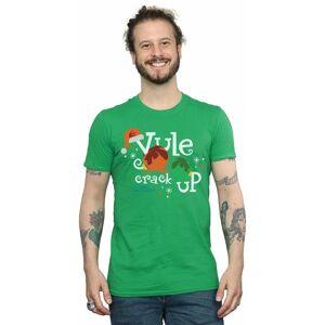 National Lampoon's Christmas Vacation Men's Yule Crack Up T-Shirt in Green Size: 2XL Green 2XL National Lampoon's Christmas Vacation Men's Yule Crack Up T-Shirt in Green Size: 2XL Green 2XL