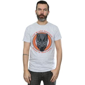 Marvel Men's Black Panther Made in Wakanda Red T-Shirt in Grey Size: 2XL Grey 2XL Marvel Men's Black Panther Made in Wakanda Red T-Shirt in Grey Size: 2XL Grey 2XL
