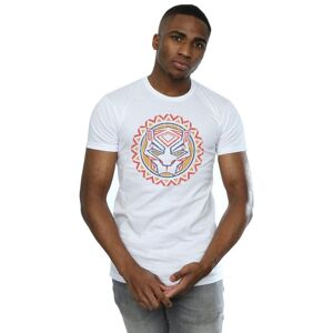 Marvel Men's Black Panther Tribal Panther Icon T-Shirt in White Size: 3XL White 3XL Marvel Men's Black Panther Tribal Panther Icon T-Shirt in White Size: 3XL White 3XL