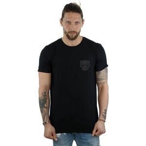 Marvel Men's Black Panther Black On Black Chest Print T-Shirt Size: 3XL Black 3XL Marvel Men's Black Panther Black On Black Chest Print T-Shirt Size: 3XL Black 3XL