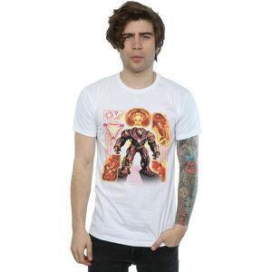 Marvel Men's Avengers Infinity War Hulkbuster Blueprint T-Shirt in White Size: 3XL White 3XL Marvel Men's Avengers Infinity War Hulkbuster Blueprint T-Shirt in White Size: 3XL White 3XL