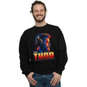 Marvel Men's Avengers Infinity War Thor Character Sweatshirt in Black Size: Large Black L Marvel Men's Avengers Infinity War Thor Character Sweatshirt in Black Size: Large Black L