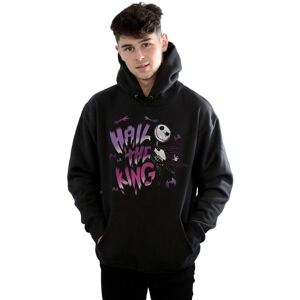 Disney Men's Nightmare Before Christmas Hail The King Hoodie in Black Size: XL Black XL Disney Men's Nightmare Before Christmas Hail The King Hoodie in Black Size: XL Black XL