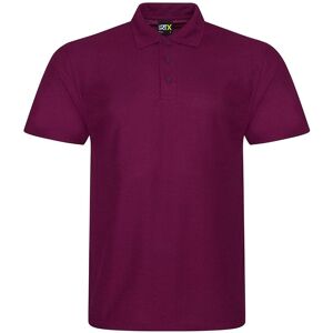 PRORTX Men's Pro Polyester Polo Shirt in Burgundy Size: Small Burgundy S PRORTX Men's Pro Polyester Polo Shirt in Burgundy Size: Small Burgundy S