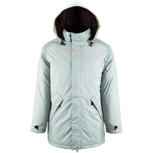 SOL'S Men's Robyn Padded Jacket in Grey Size: Large Grey L SOL'S Men's Robyn Padded Jacket in Grey Size: Large Grey L