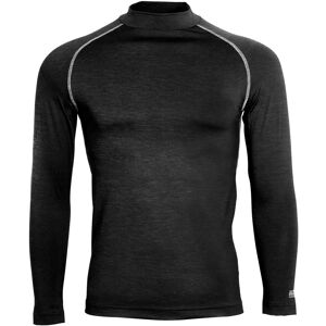 Rhino Men's Thermal Underwear Long Sleeve Base Layer Vest Top in Black Size: XS Black XS Rhino Men's Thermal Underwear Long Sleeve Base Layer Vest Top in Black Size: XS Black XS