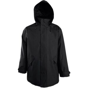 SOL'S Men's Robyn Padded Jacket in Black Size: Large Black L SOL'S Men's Robyn Padded Jacket in Black Size: Large Black L