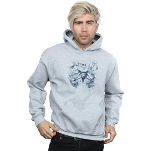 Disney Men's Nightmare Before Christmas Paint Spray Carers Hoodie in Grey Size: Medium Grey M Disney Men's Nightmare Before Christmas Paint Spray Carers Hoodie in Grey Size: Medium Grey M