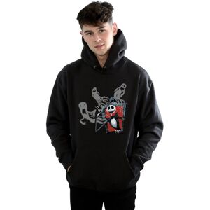 Disney Men's Nightmare Before Christmas Ghosts Of Jack Hoodie in Black Size: 2XL Black 2XL Disney Men's Nightmare Before Christmas Ghosts Of Jack Hoodie in Black Size: 2XL Black 2XL