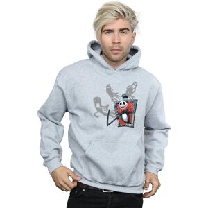 Disney Men's Nightmare Before Christmas Ghosts Of Jack Hoodie in Grey Size: 3XL Grey 3XL Disney Men's Nightmare Before Christmas Ghosts Of Jack Hoodie in Grey Size: 3XL Grey 3XL